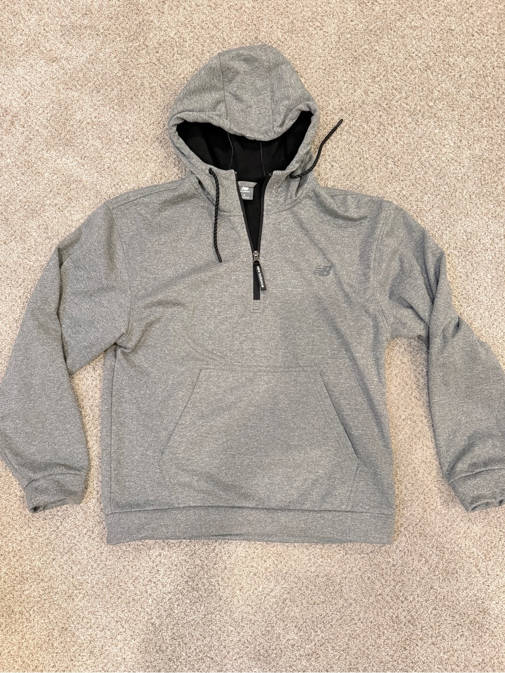 New Balance Grey Men’s Size Small Quarter-Zip Hoodie BRAND NEW w/o tags